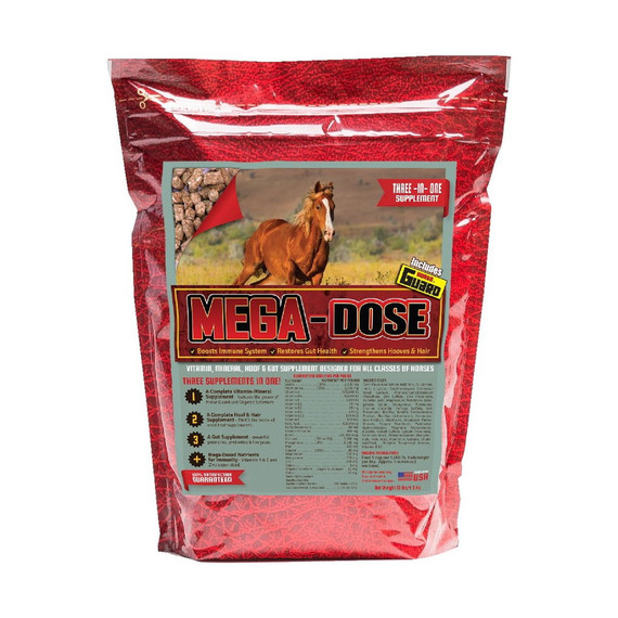 Horse Guard Mega Dose 3-in-1 Equine Supplement - 10 lb