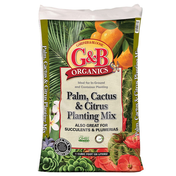 G&B Organics Palm, Cactus & Citrus Planting Mix - 1 cu. ft.