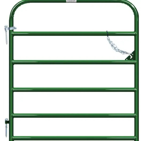 Behlen UV Resistant Powder Coated Utility Gate - Green