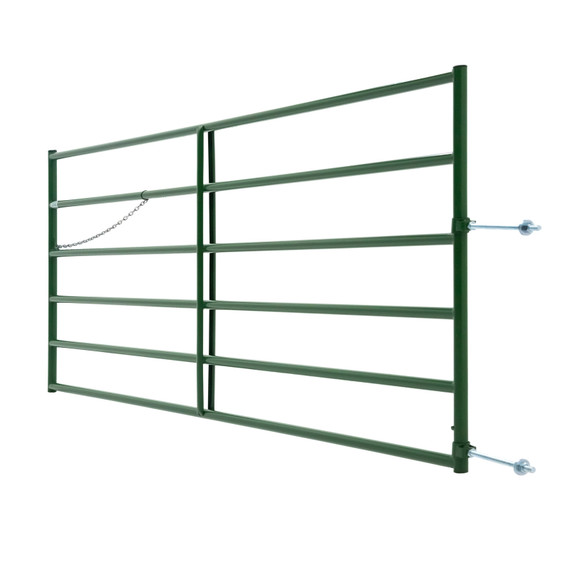 Powder River 1600 Series Tube Gate with Threaded Rod Hinge - 52"