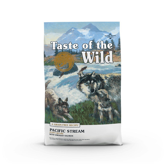 Taste Of The Wild Pacific Stream Recipe With Smoked Salmon Grain-free Dry Puppy Food - 28 Lb