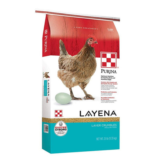 Purina Layena Poultry Feed Crumble - 25 Lb