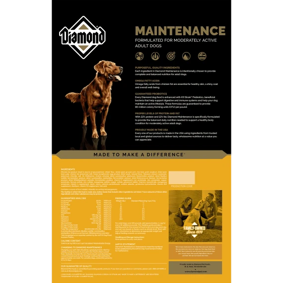 Diamond Maintenance Formula Adult Dry Dog Food