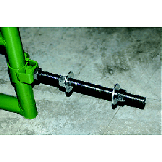 Powder River 1600 Series Tube Gate with Threaded Rod Hinge - 12' X 52"