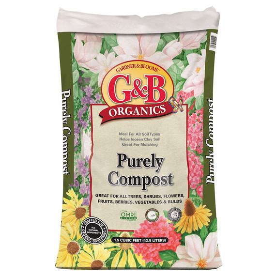 G&B Organics Purely Compost - 1.5 cu. ft.