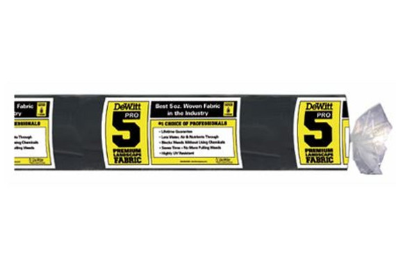 Dewitt Pro 5 Weed-Barrier Landscape Fabric- 5 oz