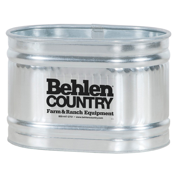 Behlen Country Galvanized Round End Stock Tank - 20 ga