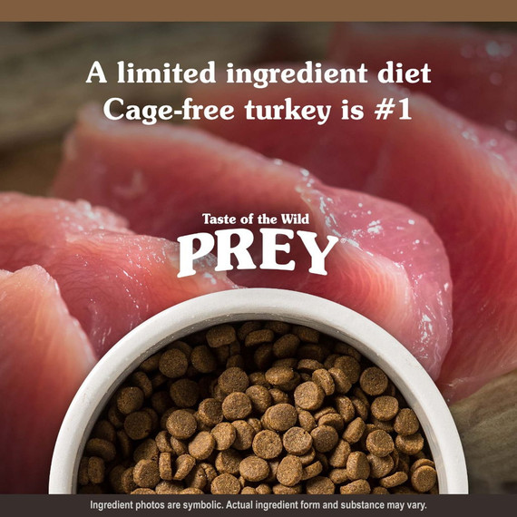 Taste Of The Wild Prey Turkey Recipe Dog Food - 25 Lb