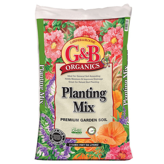 G&B Organics Planting Mix Premium Garden Soil - 2 cu ft