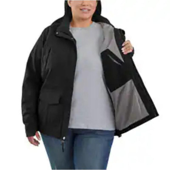 Carhartt Women's Black Nylon Shoreline Jacket