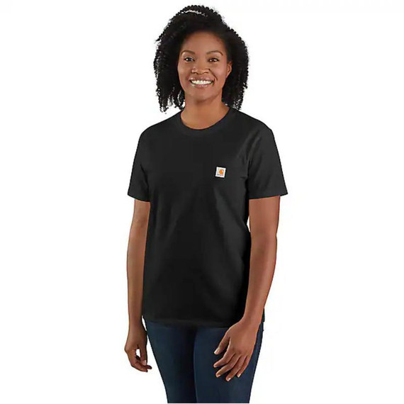 Carhartt Women's Heavyweight Loose Fit Short Sleeve Workwear Pocket T-Shirt