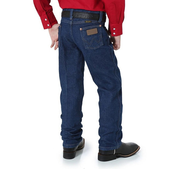 Wrangler Boy's Prewashed Indigo Cowboy Cut Original Fit Jean