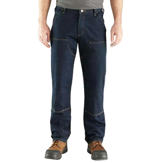 Carhartt Men's Rugged Flex Relaxed Fit Double-Front Utility Jean - Erie
