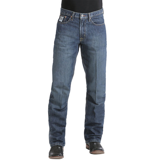 Cinch Men's Relaxed Fit White Label Jean - Dark Stone