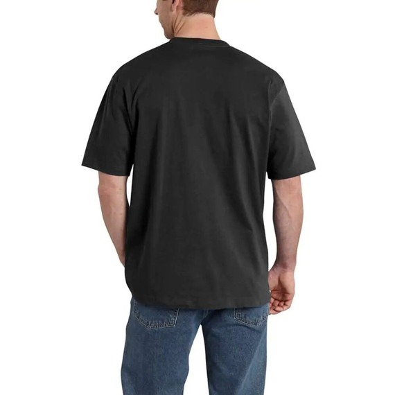 Carhartt Men's Loose Fit Heavyweight Short-Sleeve Graphic T-Shirt - Black