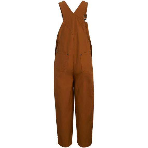 Carhartt Boys Duck Washed Bib Overall - Brown