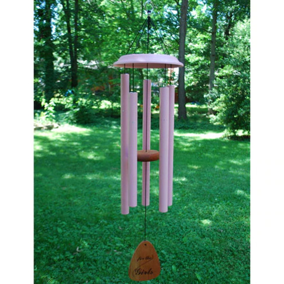 Wind River For The Girls Wind Chime - 34" - Pink
