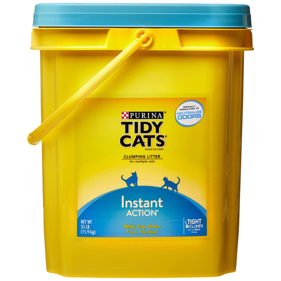 Tidy Cats Instant Action Clumping Cat Litter - 35 Lb