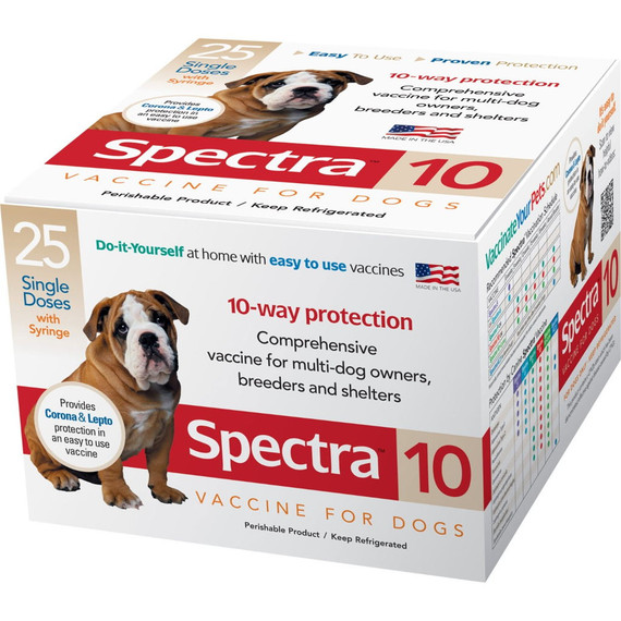 Durvet Canine Spectra 10 Vaccine for Dogs