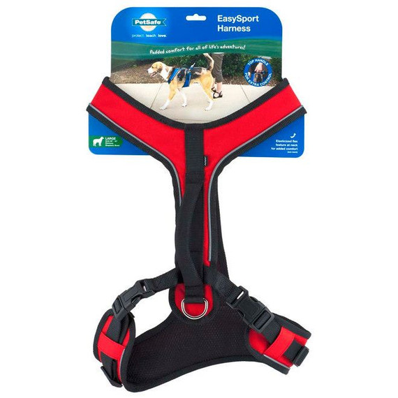 Petsafe Easysport Adjustable Dog Harness - Red