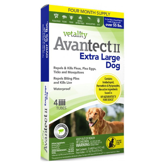 Vetality Avantect II for X-Large Dogs - 55+ lb