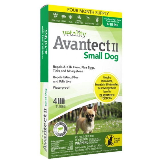 Vetality Avantect II for Small Dogs