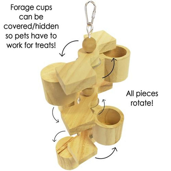 Exotic Nutrition Nectar Pod Forager - 2" X 6" X 10"