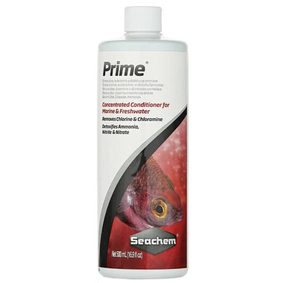 Seachem Prime Concentrated Conditioner For Marine And Freshwater - 17 Oz