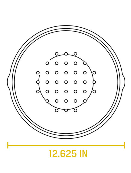 Lodge Cast Iron Cover Lid - 12"