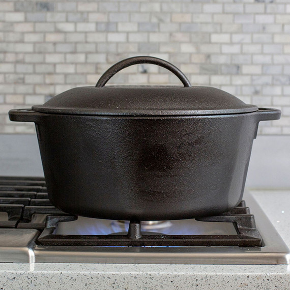 Lodge Cast Iron Dutch Oven - 5 Qt