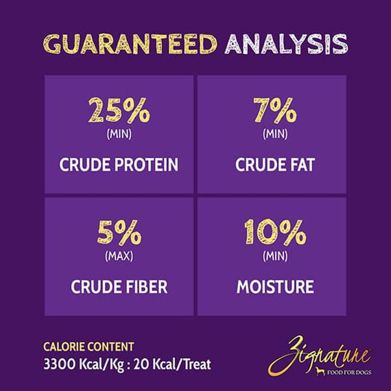 Zignature Limited Ingredient Formula Lamb Biscuits Ziggy Bar Dog Treat - 12 oz