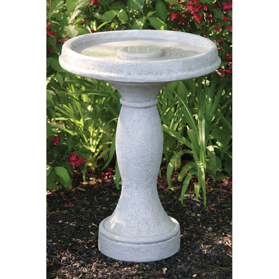 Massarelli's Rachel Stone Bird Bath - 25-1/2"