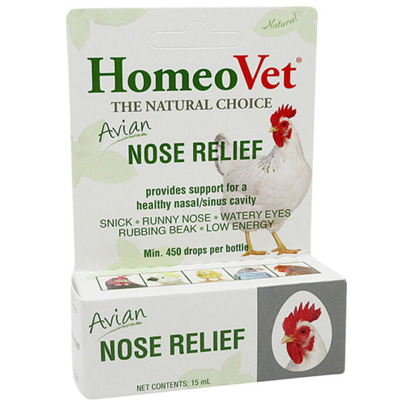 HomeoVet Avian Nose Relief - 15ml