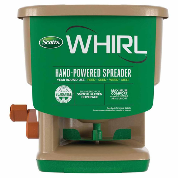 Scotts Whirl Hand-Powered Spreader