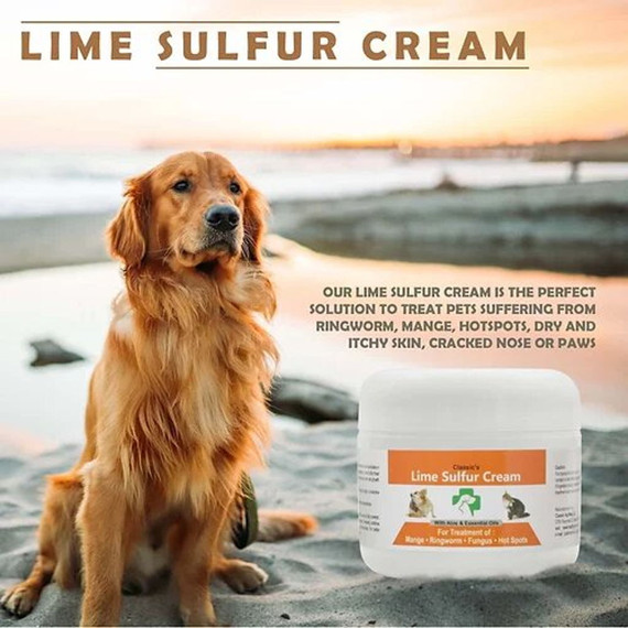 Healthy Paw Life Classic's Lime Sulfur Pet Skin Cream - 2 oz