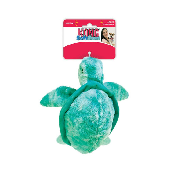 Kong Softseas Turtle Toy For Dog - Green