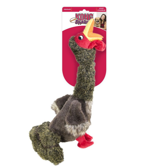 Kong Shakers Honkers Turkey Toy for Dog - Large