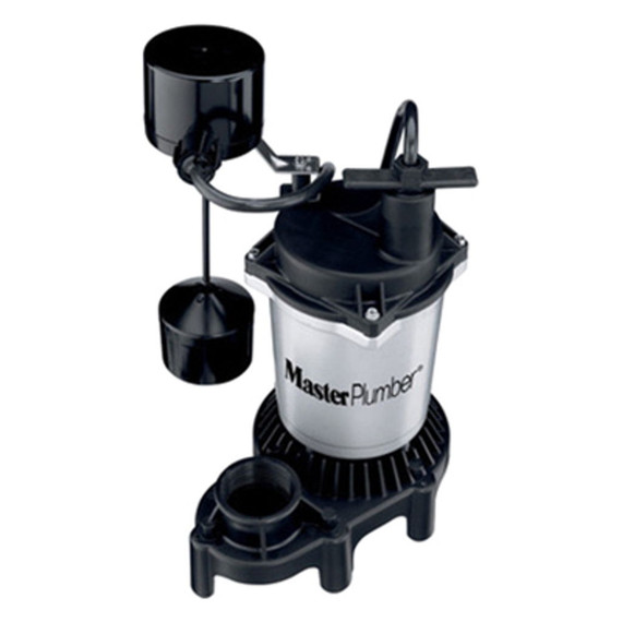 Master Plumber 1/2 Hp Zinc & Plastic Construction Sump Pump