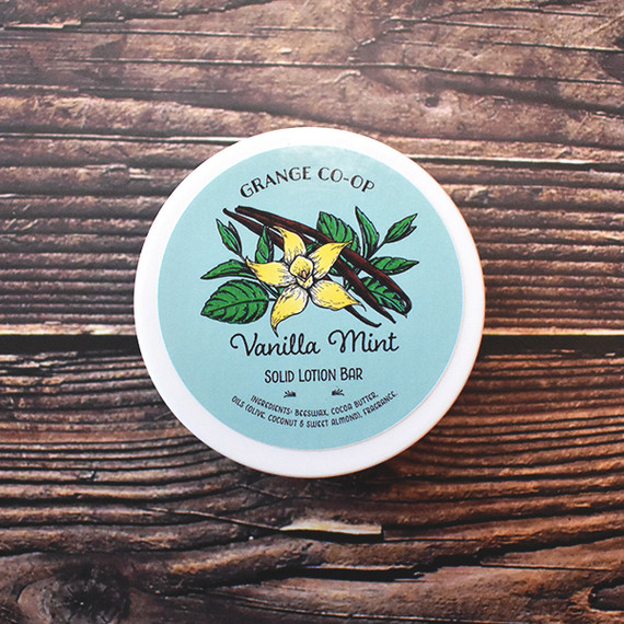 Northridge Gardens Vanilla Mint Solid Lotion Bar 2oz