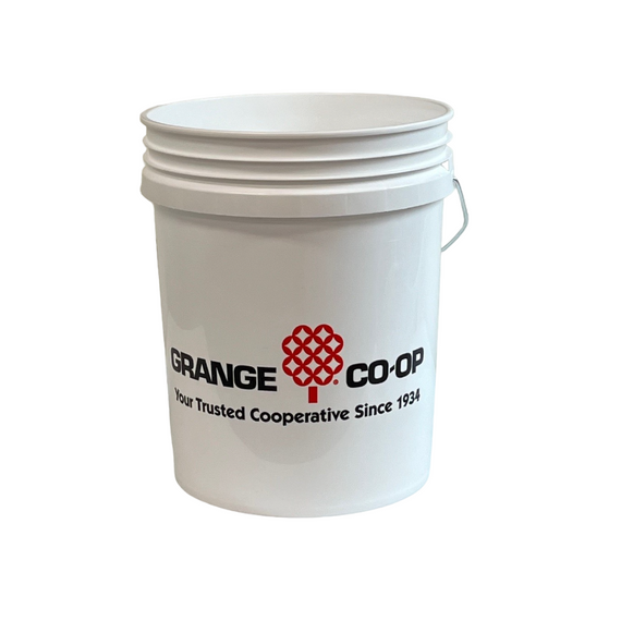 Grange Co-op White 5 Gallon Bucket