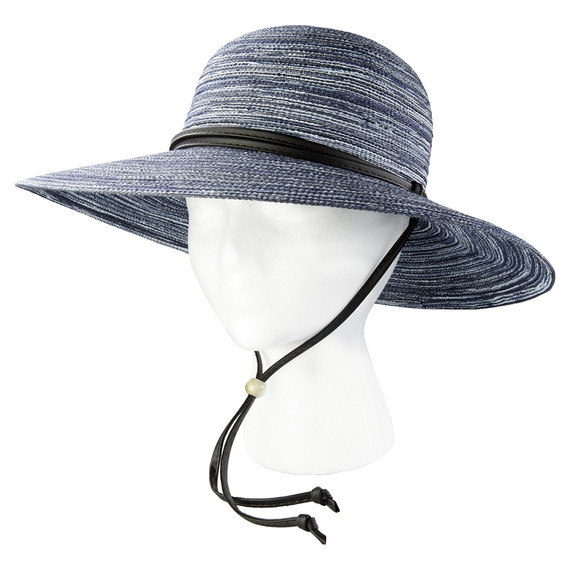 Sloggers Women's Braided Sun Hat - Navy
