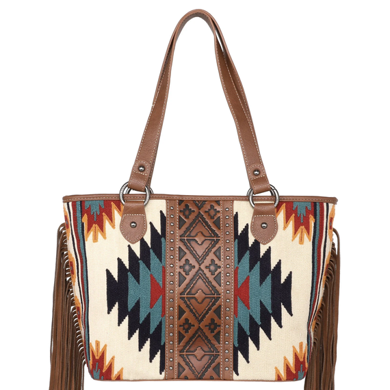 Montana West Aztec Tapestry Concealed Carry Tote Bag