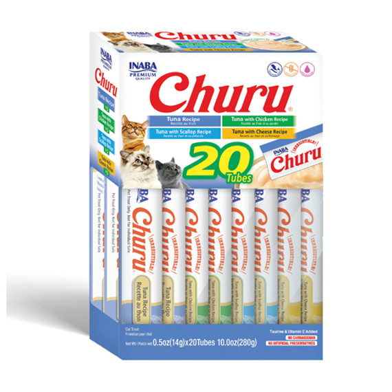 Inaba Churu Tuna Variety Box - 20 ct