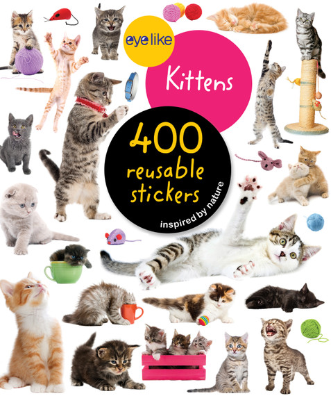Workman Eyelike Kittens Sticker Book