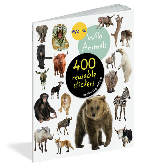 Workman Eyelike Wild Animals Sticker Book