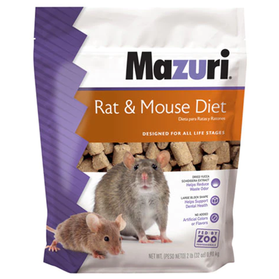 Mazuri Rat & Mouse Diet - 2 lb