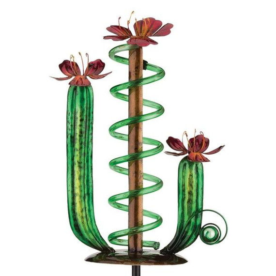 Regal Art & Gift Cactus Solar Light Stake - 36"