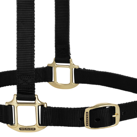 Weaver Leather Original Adjustable Draft Snap Halter - 1" - Average