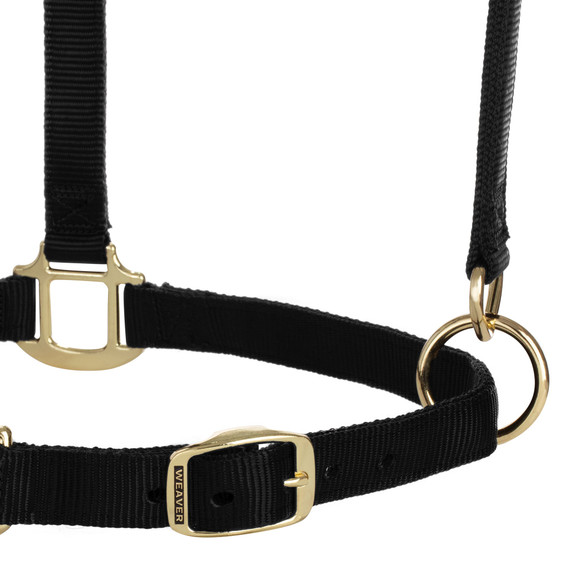 Weaver Leather Original Adjustable Draft Snap Halter - 1" - Average