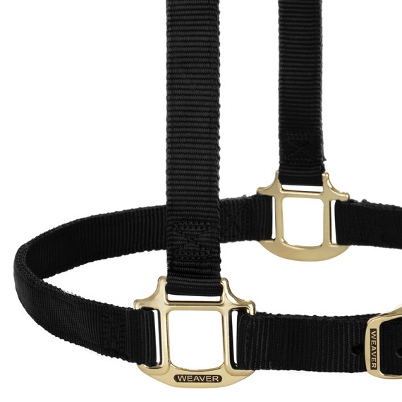 Weaver Leather Original Adjustable Draft Snap Halter - 1" - Average